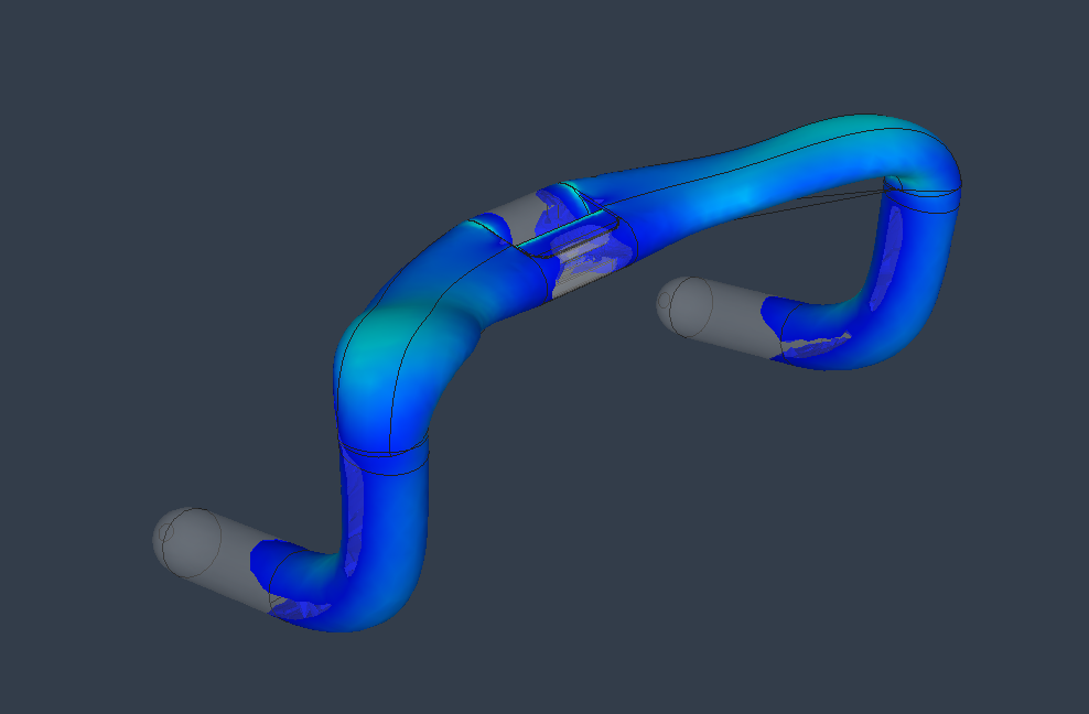 Sprint handlebar stiffness study