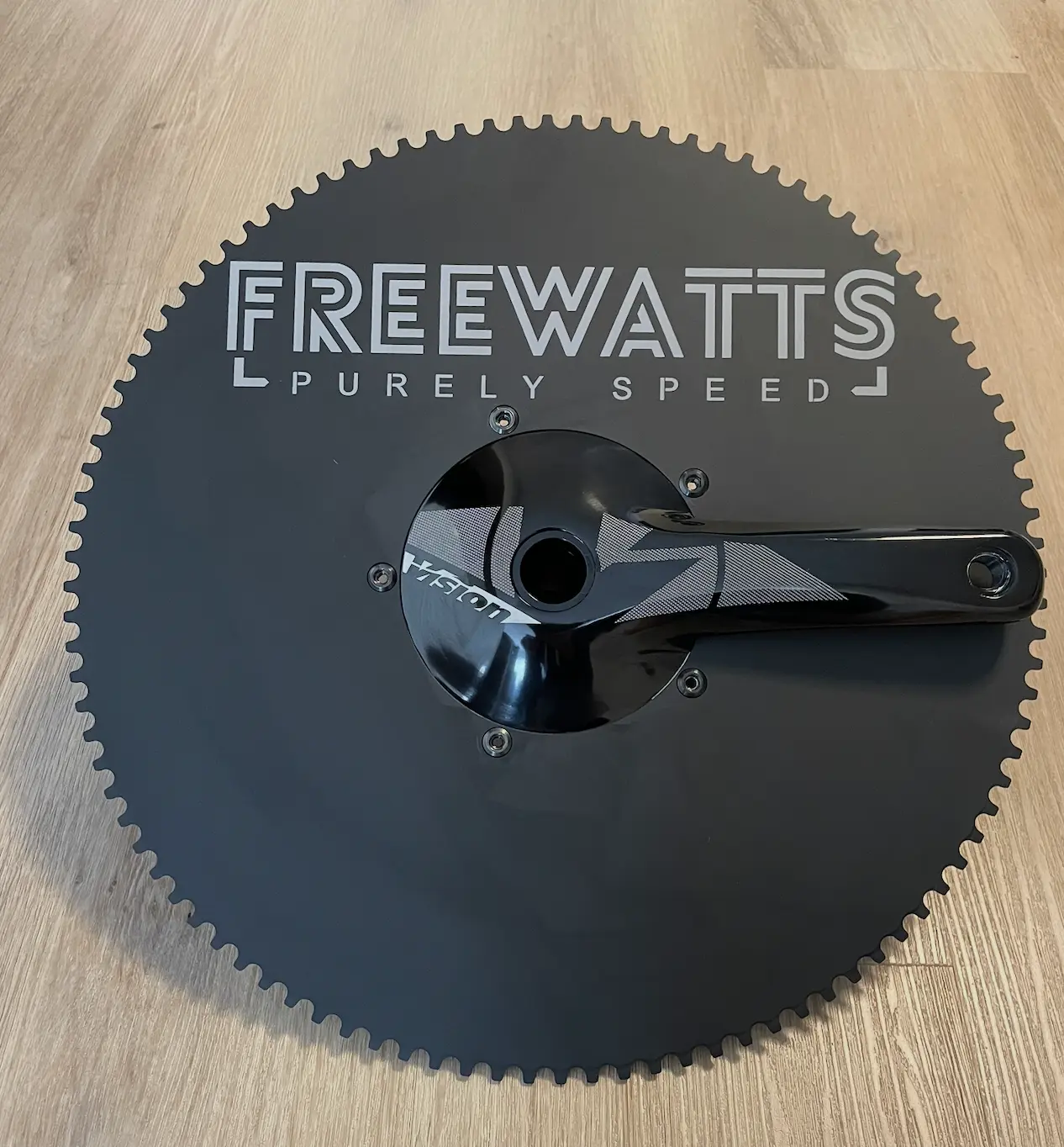 100-tooth aero chainring